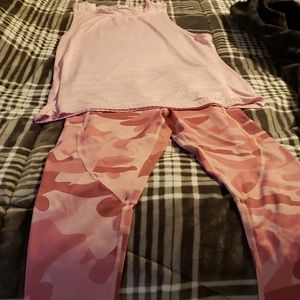 Zyia Pink Camo legging